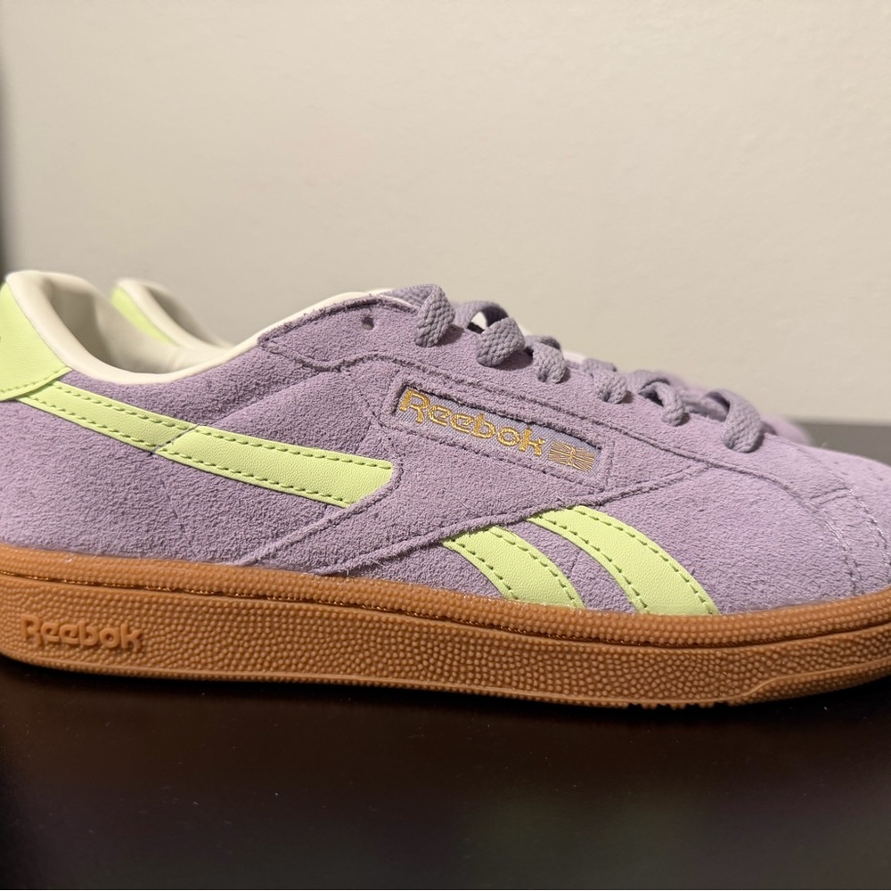 Reebok Lilac and Lime Casual Shoes